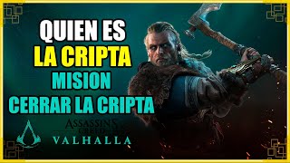 ¿Quién es La Cripta  Misiónquot Cerrar la Criptaquot  Assassins Creed Valhalla [upl. by Groeg]