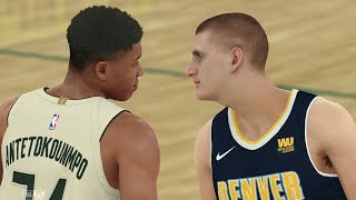 NBA Today Denver Nuggets vs Milwaukee Bucks  Full Game NBA Highlights Nuggets vs Bucks  NBA 2K18 [upl. by Cochrane746]