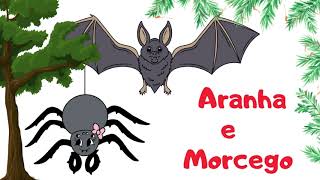 Histórias infantis para dormir  Aranha e Morcego  Ouça o conto de fadas infantil [upl. by Ajtak594]