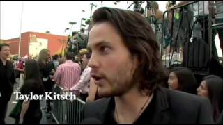 Taylor Kitsch talks Wolverine in Tempe Arizona [upl. by Noryak452]