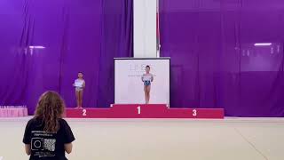 LIMBA cup 2024 rhythmicgymnastics competition zhiyarts danceartstudio dubai [upl. by Longawa660]