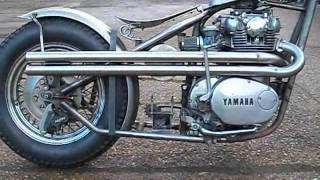 YAMAHA XS650 BOBBER FENLAND CHOPPERS [upl. by Lenoj]