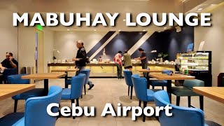 Mabuhay Lounge  Mactan Cebu Airport  Terminal 1  Philippine Airlines Airport Lounge [upl. by Rumery]