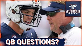 Auburns quarterback situation is still interesting  Auburn Tigers Podcast [upl. by Hafirahs]