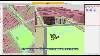 How to import objects from SketchUp 3D modeling software into Aimsun Next [upl. by Lehman]