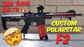 SLUMP  Custom Polarstar F2 Gameplay Montage The Airsoft Life 54 [upl. by Liamaj]