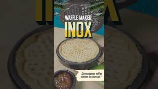 Divertidos y deliciosos waffles con la Waffle Maker Inox [upl. by Sandler487]