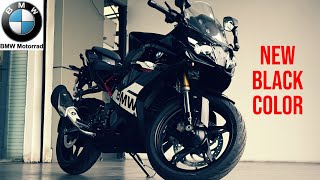 2024 BMW G310RR New Black Color Cinematic Walkaround Review [upl. by Anerok]