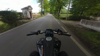 YAMAHA MT07 2023  PURESOUND  ROADSITALIA EXHAUST 4K60FPS [upl. by Hana684]