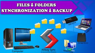 Files and Folders Backup amp Synchronization with Allway Sync  MultiDevice Solutions [upl. by Suter]