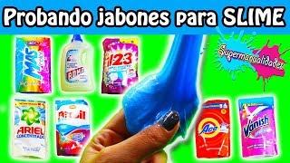 ¿Qué jabón líquido sirve para Slime  Supermanualidades [upl. by Moria]