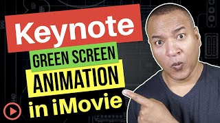 Unlock Advanced Video Editing with Keynote  iMovie  Green Screen [upl. by Neyut]