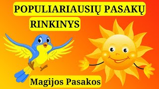 Populiariausių AUDIO PASAKŲ Rinkinys  Pasakos Vaikams [upl. by Sheets117]