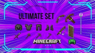 255 Level enchantments  full armor  All tools  OP set  Ultimate set [upl. by Htebasil]