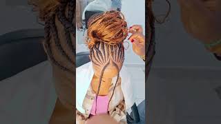 Conrows at GEE CURLY SALON foryou braidhairstylesforblackwomen geecurlysalon [upl. by Jasmin]