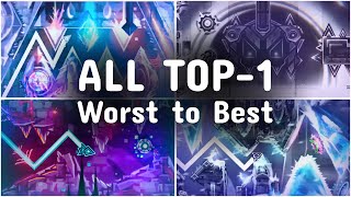 ALL UPCOMING TOP1 Extreme Demons Ranked From WORST to BEST [upl. by Furiya]