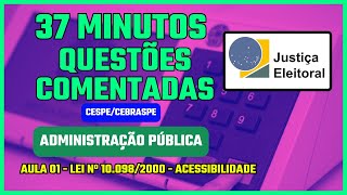 AULA 01 ADMINISTRAÇÃO PÚBLICA  LEI Nº 100982000  CONCURSO PÚBLICO UNIFICADO TSE CESPECEBRASPE [upl. by Kat566]