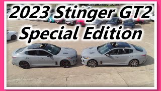 2023 Kia Stinger GT2 Grand Tourer Special Edition vs 2022 Kia Stinger GT2 [upl. by Vinay]