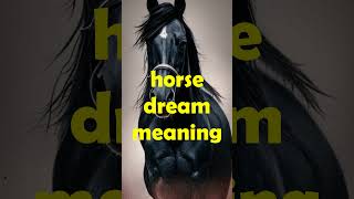 horse dream meaningspiritual meaning of horses in dreamssymbolsridingrunningwhat does dreaming [upl. by Maressa]