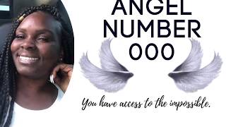 Angel Number 000 You Have Access To The Impossible✨💫 angelnumbers [upl. by Mahgirb]