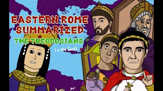 The Theodosians Eastern Rome Summarized IV [upl. by Lacefield]