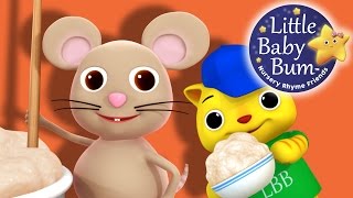 Pease Porridge Hot  Nursery Rhymes for Babies by LittleBabyBum  ABCs and 123s [upl. by Anirpas]