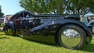 1925 RollsRoyce Phantom  Petersen Automotive Museum  Keels and Wheels  Classic Boats and Cars [upl. by Nosneb103]