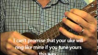 Tuning your ukulele quotF Bb D Gquot [upl. by Zaneta]