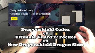 New Dragon Shield Dragon Skin Albums out  Best binders for MTG Sorcery TCG or Flesh and Blood TCG [upl. by Ynoble]