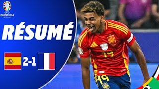 Espagne vs France  21  Résumé  Coupe dEurope 2024  espagne france [upl. by Bruno]