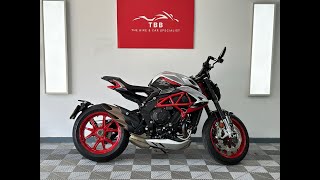 MV Augusta Dragster RR RC 800 2021 1100 miles [upl. by Eelyahs]