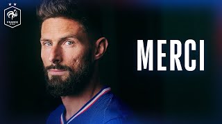 Olivier Giroud dans lhistoire des Bleus [upl. by Nitsu]