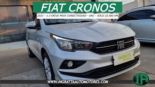 Fiat Cronos 13 Drive Pack Conectividad  2021  GNC  Sólo 22000KM [upl. by Meggi816]