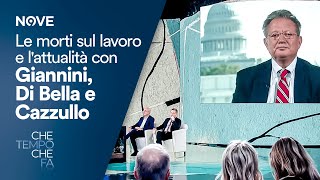 Le morti sul lavoro e lattualità con Giannini Di Bella e Cazzullo  Che tempo che fa [upl. by Vivle923]