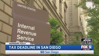 Tax Deadline in San Diego [upl. by Eentruok]