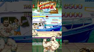 Hyper Street Fighter II  ZangiefSF2CE vs KEN 2003Arcade 4K 60FPS shorts [upl. by Karrah960]