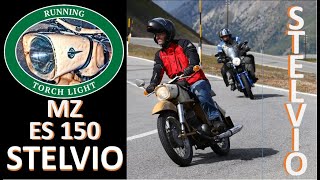 MZ ES 150 Ausflug zum Stilfser Joch Stelvio [upl. by Ahcire]