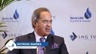 World LNG Summit amp Awards with Octávio Simões President amp CEO Tellurian [upl. by Rew]