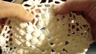 How to Crochet The Popcorn Pinwheel Bed Spread swirl MOTIF  PART 4 [upl. by Annaj]