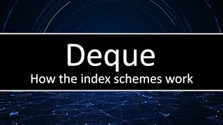 Deque  How the various indexing schemes work [upl. by Mairb521]