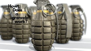 How Does a Frag Grenade Create A Explosion  Fragmentation Grenade Animation  Military History [upl. by Dawes]