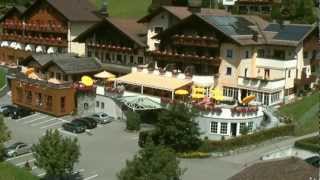 Bergpanorama Wellnesshotel Zamangspitze Montafon HD [upl. by Zetrok]