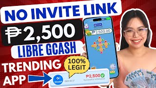 NO INVITE LINK FREE ₱2500 GCASH PAYOUT DAILY  1 TRENDING APP  EASY TO PLAY  NO PUHUNAN [upl. by Esertal247]