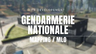 Gendarmerie Nationale  FiveM MLO [upl. by Airoled]