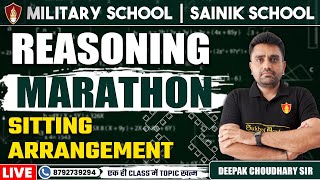 Reasoning Class Sitting Arrangement  Sainik School Online Classes  Sainik School Coaching [upl. by Nasho]