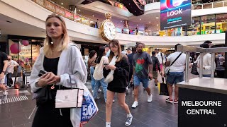 Melbourne Central Station  Swanston Street Entrance  October 2020 [upl. by Vadnee]