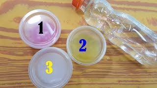 WATER SLIME  Testing NO GLUE Water Slime Recipes [upl. by Madelene597]