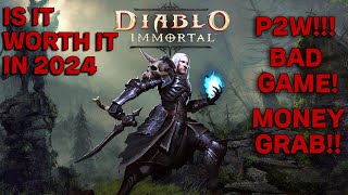 Should You Play DIABLO IMMORTAL In 2024 [upl. by Latyrc]