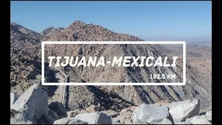 RUTA CARRETERA CUOTA DE VIAJE TIJUANA A MEXICALI  HIGHWAY  MEXICO [upl. by Artemas242]