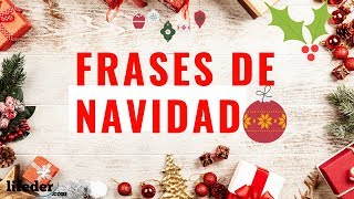 🎄⛄51 Bonitas Frases de NAVIDAD para Felicitar y Dedicar a tus Amigos y Familiares🎅🦌 [upl. by Aehtrod]